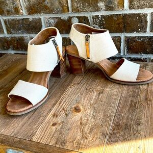 Tom’s Majorca Cutout Block Heel Shoes